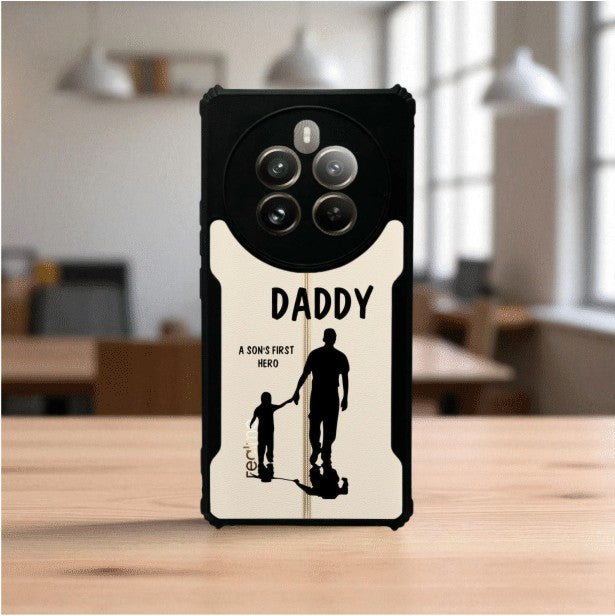 ivogue Daddy and Son Mobile Cover For REALME P1 Pro
