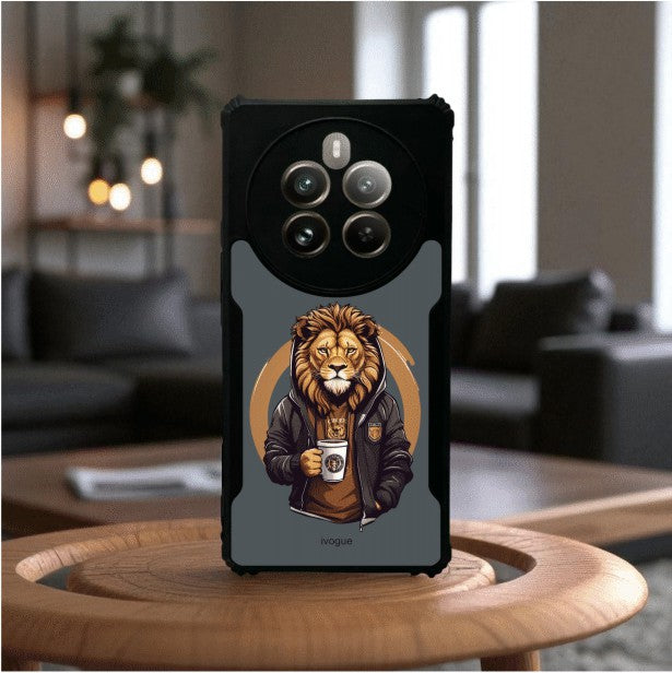 ivogue Stylish Lion Mobile Cover For REALME P1 Pro