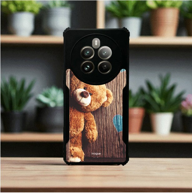 ivogue Teddy Love Mobile Cover For REALME P1 Pro
