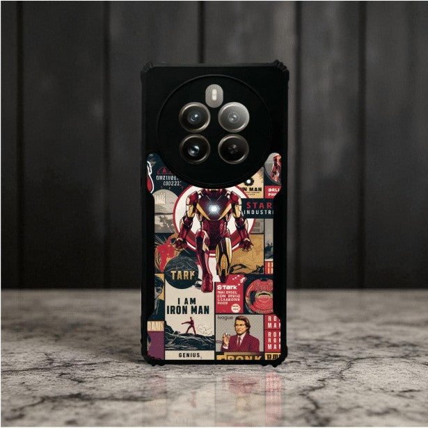 ivogue Iron Man Mobile Cover For REALME P1 Pro