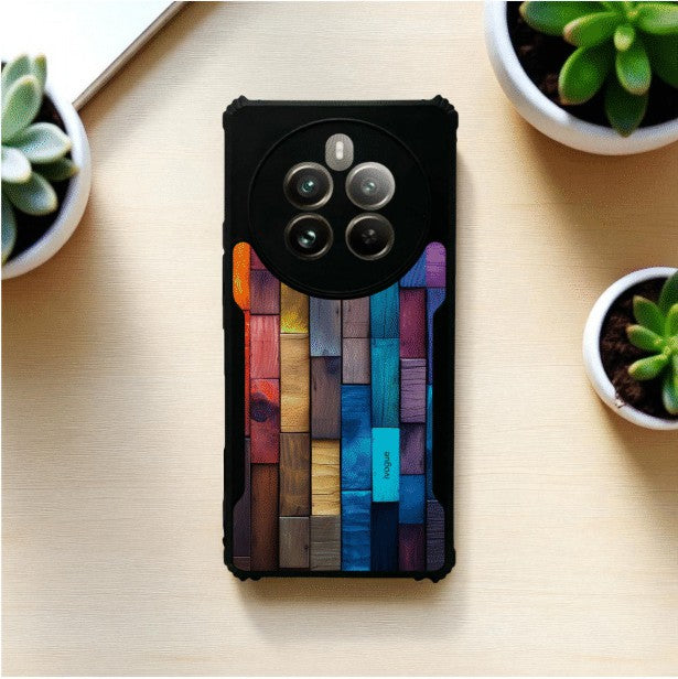 ivogue Timber Tones Mobile Cover For REALME P1 Pro