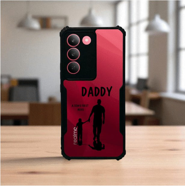 ivogue Daddy and Son Mobile Cover For REALME 14X