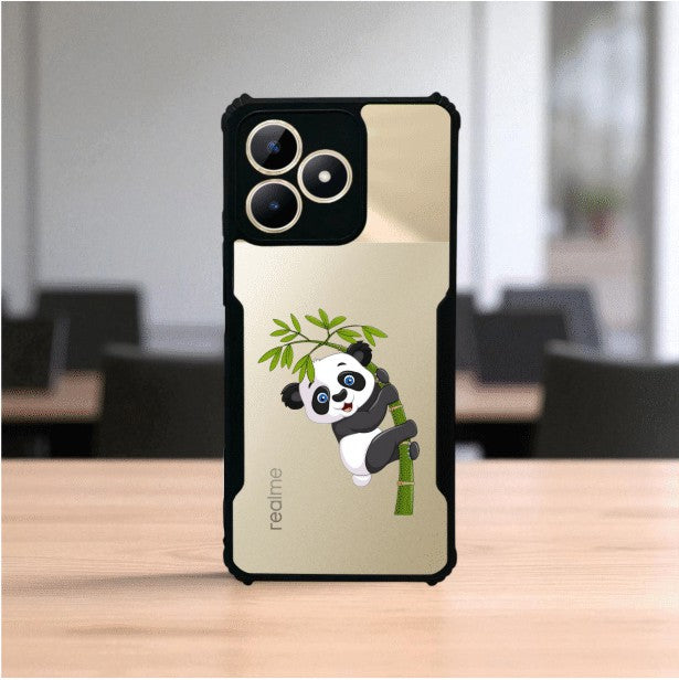 ivogue Panda and Tree Mobile Cover For REALME Narzo N53
