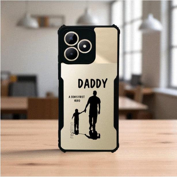ivogue Daddy and Son Mobile Cover For REALME C51