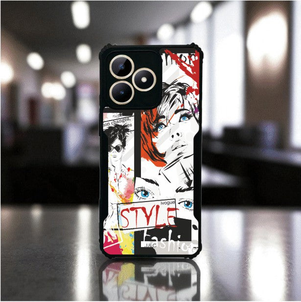 ivogue Fashion Pulse Mobile Cover For REALME C53