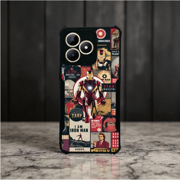 ivogue Iron Man Mobile Cover For REALME Narzo N53