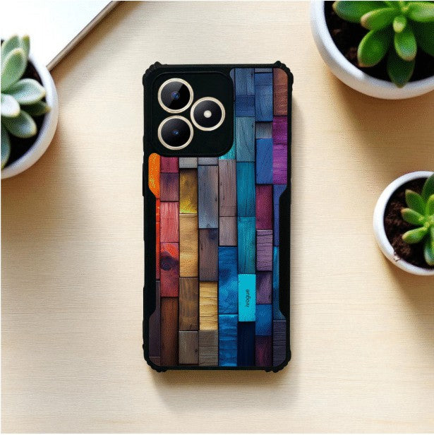 ivogue Timber Tones Mobile Cover For REALME Narzo N53