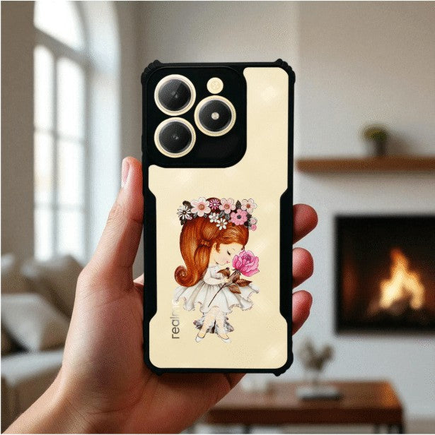 ivogue Flower Girl Mobile Cover For REALME C61