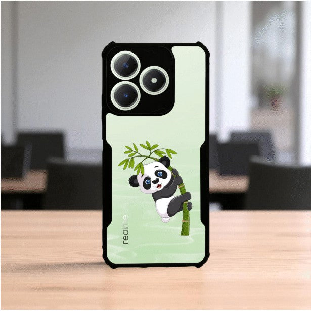 ivogue Panda and Tree Mobile Cover For REALME C63 (4G)