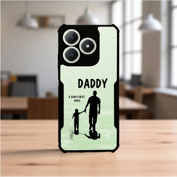 ivogue Daddy and Son Mobile Cover For REALME C63 (4G)