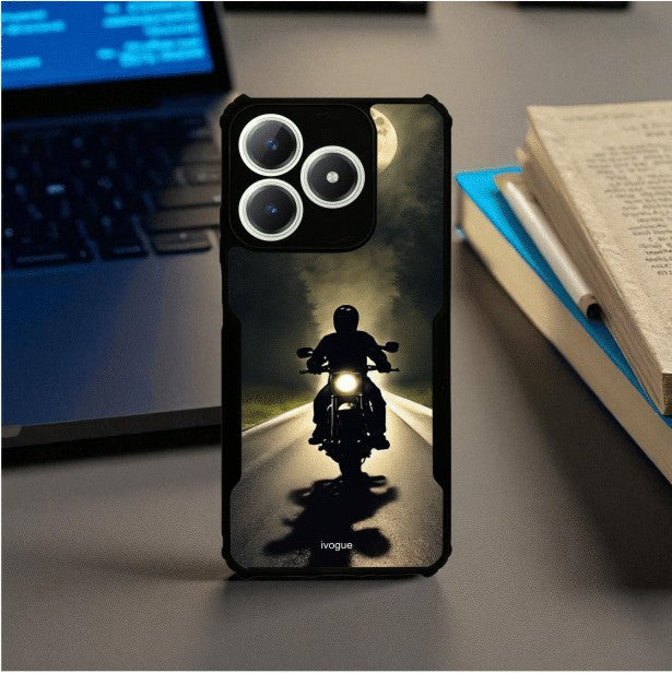 ivogue Bike Rider Mobile Cover For REALME C63 (4G)