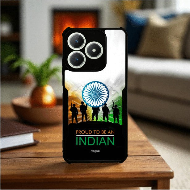 ivogue Proud to Be Indian Mobile Cover For REALME Narzo N63