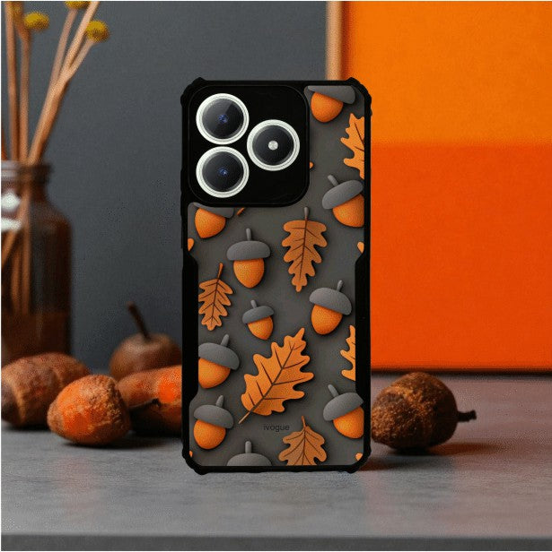 ivogue Oak & Acorn Mobile Cover For REALME GT 6T (5G)