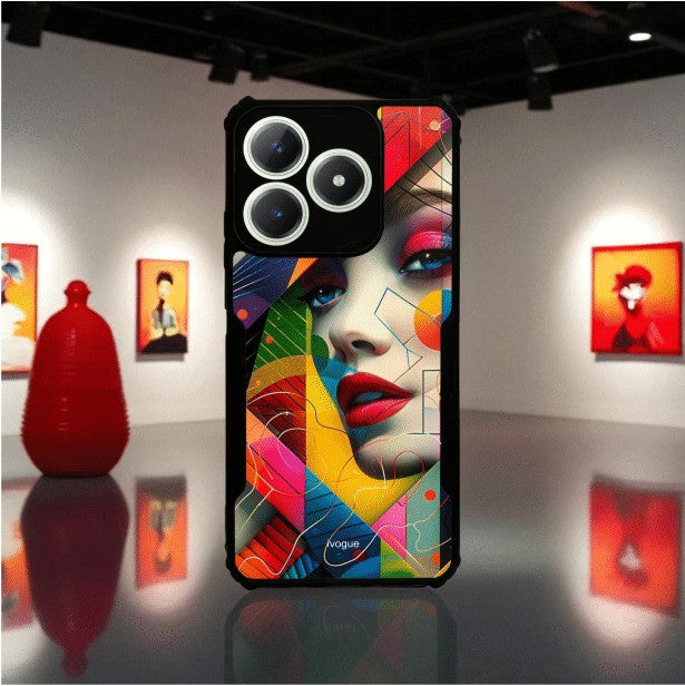 ivogue Modern Art Mobile Cover For REALME C63 (4G)