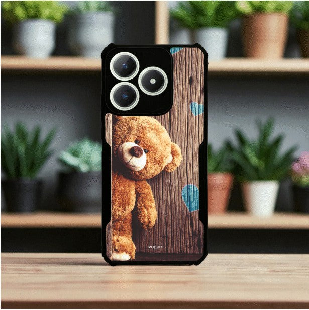 ivogue Teddy Love Mobile Cover For REALME Narzo N63