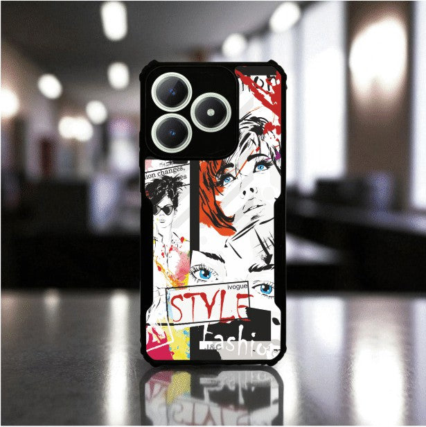 ivogue Fashion Pulse Mobile Cover For REALME GT 6T (5G)