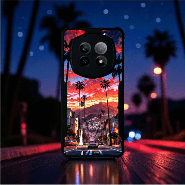 ivogue Palm City Nights Mobile Cover For REALME P2 Pro