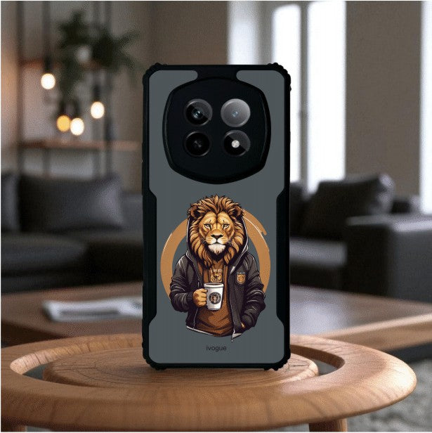 ivogue Stylish Lion Mobile Cover For REALME P2 Pro