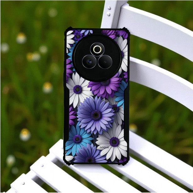 ivogue Violet Bloom Mobile Cover For REALME P3 Pro