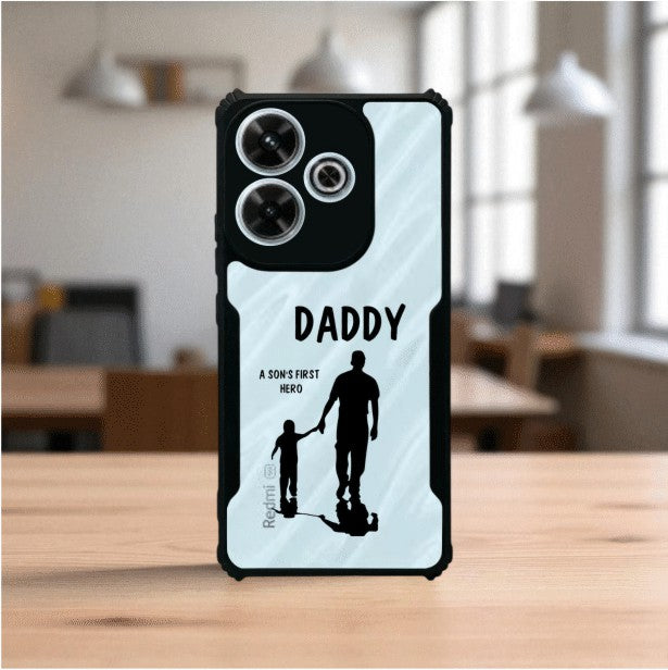 ivogue Daddy and Son Mobile Cover For Redmi 13 (5G)