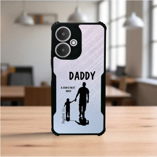 ivogue Daddy and Son Mobile Cover For Redmi 13C (5G)