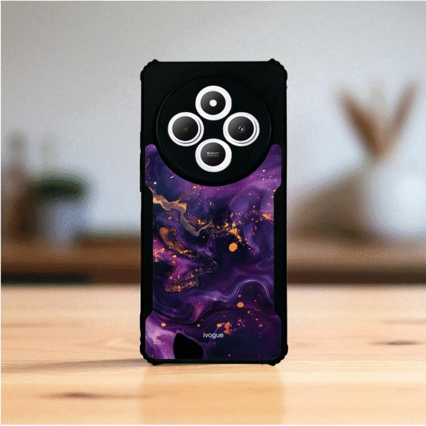 ivogue Purple Alchemy Mobile Cover For Redmi A4
