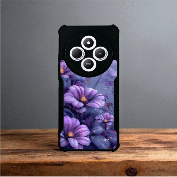 ivogue Purple Serenity Mobile Cover For Redmi A4