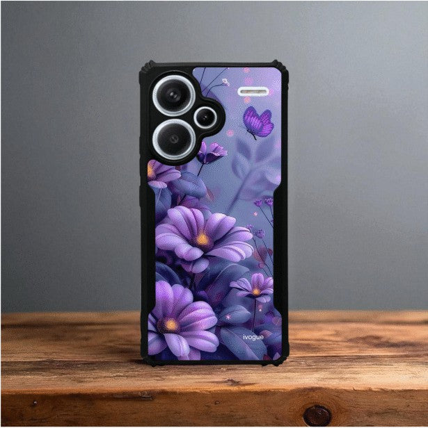 ivogue Purple Serenity Mobile Cover For Redmi Note 13 Pro Plus