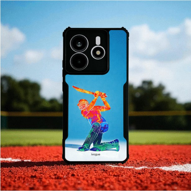 ivogue Cricket Blaze Mobile Cover For Redmi Note 14