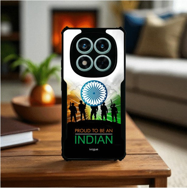 ivogue Proud to Be Indian Mobile Cover For Redmi Note 14 Pro