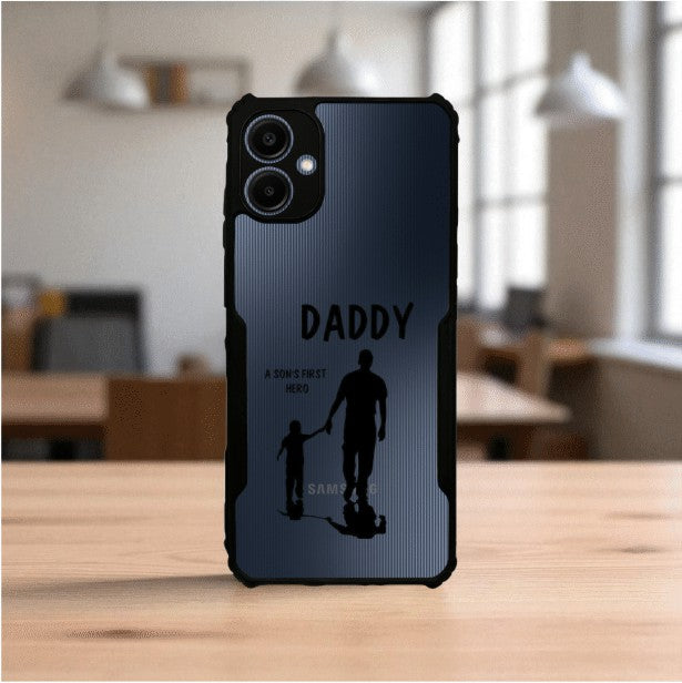 ivogue Daddy and Son Mobile Cover For Samsung A06