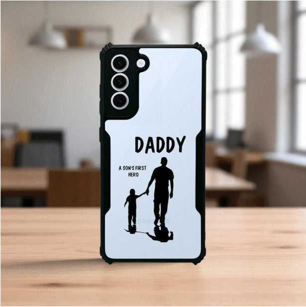 ivogue Daddy and Son Mobile Cover For Samsung S21 FE