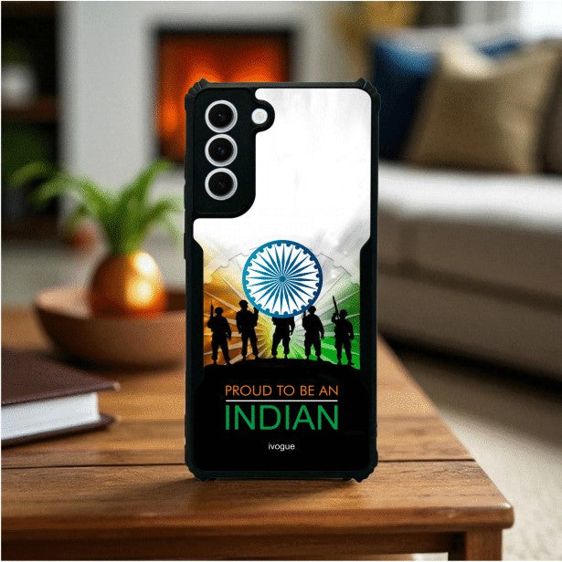 ivogue Proud to Be Indian Mobile Cover For Samsung S21 FE