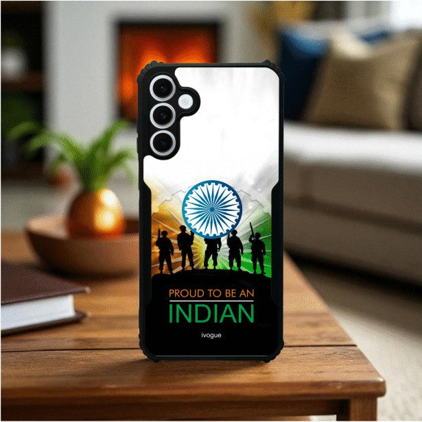 ivogue Proud to Be Indian Mobile Cover For Samsung M15 (5G)
