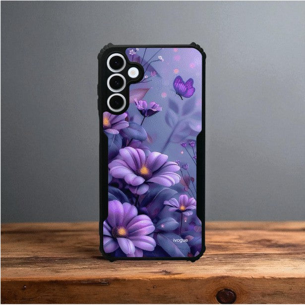 ivogue Purple Serenity Mobile Cover For Samsung M15 (5G)