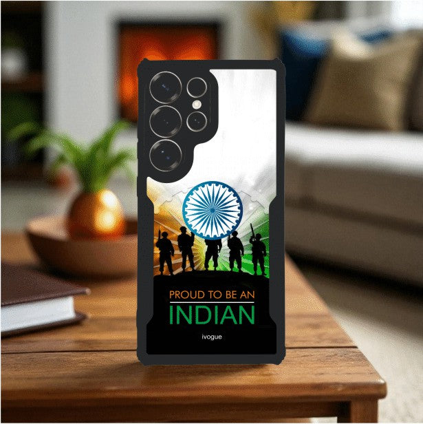 ivogue Proud to Be Indian Mobile Cover For Samsung S25 Ultra