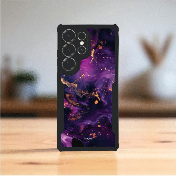ivogue Purple Alchemy Mobile Cover For Samsung S24 Ultra