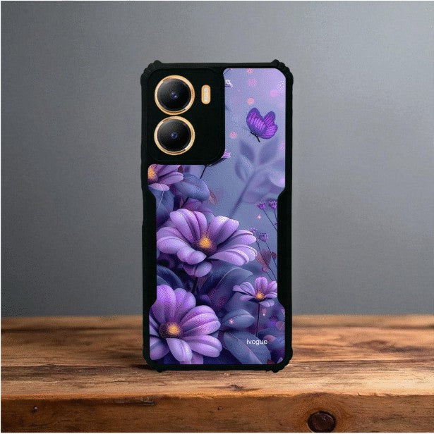 ivogue Purple Serenity Mobile Cover For VIVO Y56
