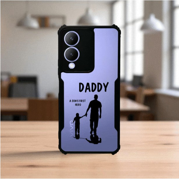 ivogue Daddy and Son Mobile Cover For VIVO Y17s