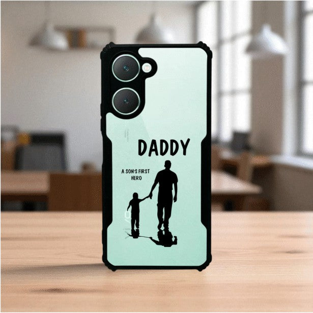 ivogue Daddy and Son Mobile Cover For VIVO Y18i