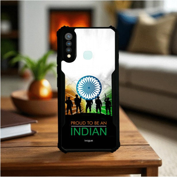 ivogue Proud to Be Indian Mobile Cover For VIVO Y19 (4G)