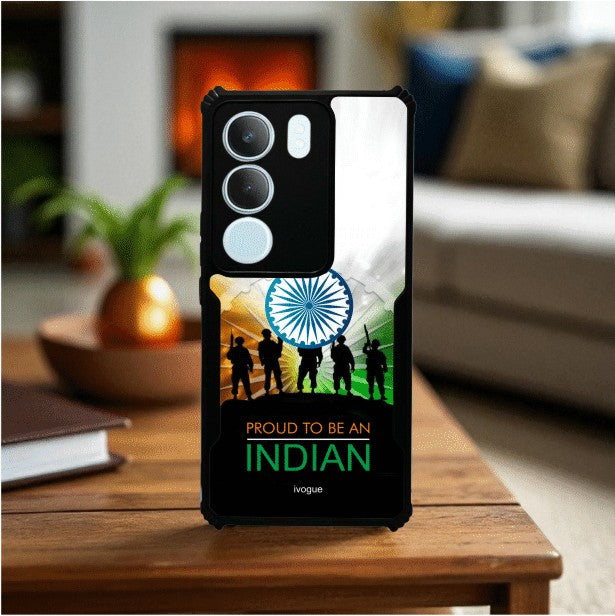 ivogue Proud to Be Indian Mobile Cover For VIVO Y19s