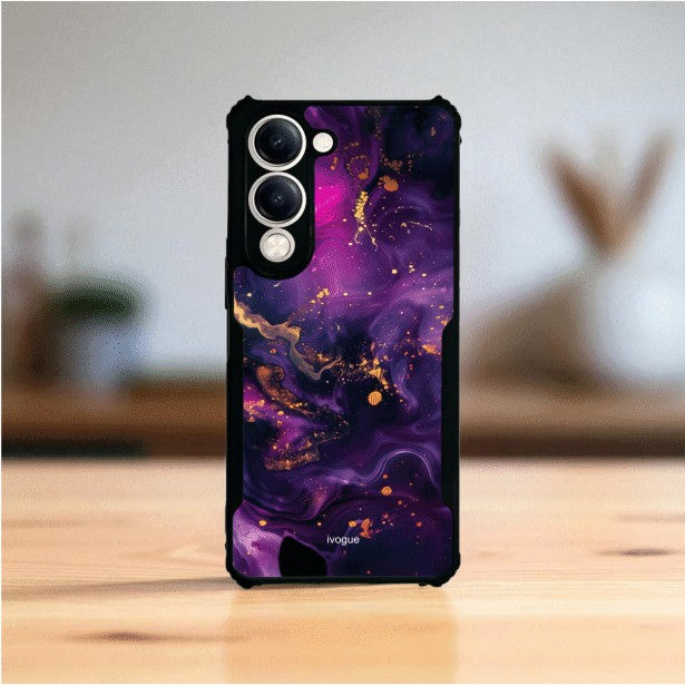 ivogue Purple Alchemy Mobile Cover For VIVO Y19e