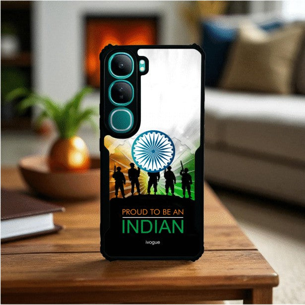 ivogue Proud to Be Indian Mobile Cover For VIVO Y300