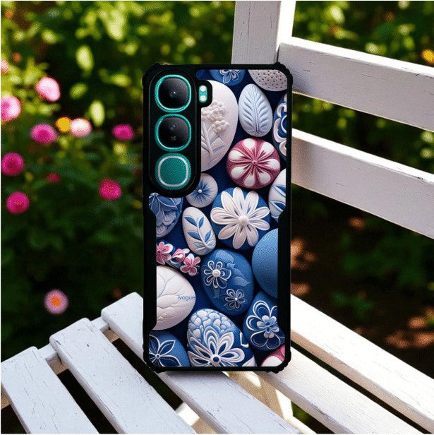 ivogue Delicate Stones Mobile Cover For VIVO Y300