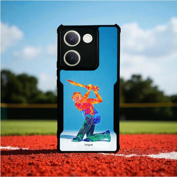 ivogue Cricket Blaze Mobile Cover For VIVO Y300 Plus