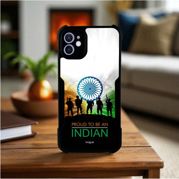 ivogue Proud to Be Indian Mobile Cover For Apple iphone 12