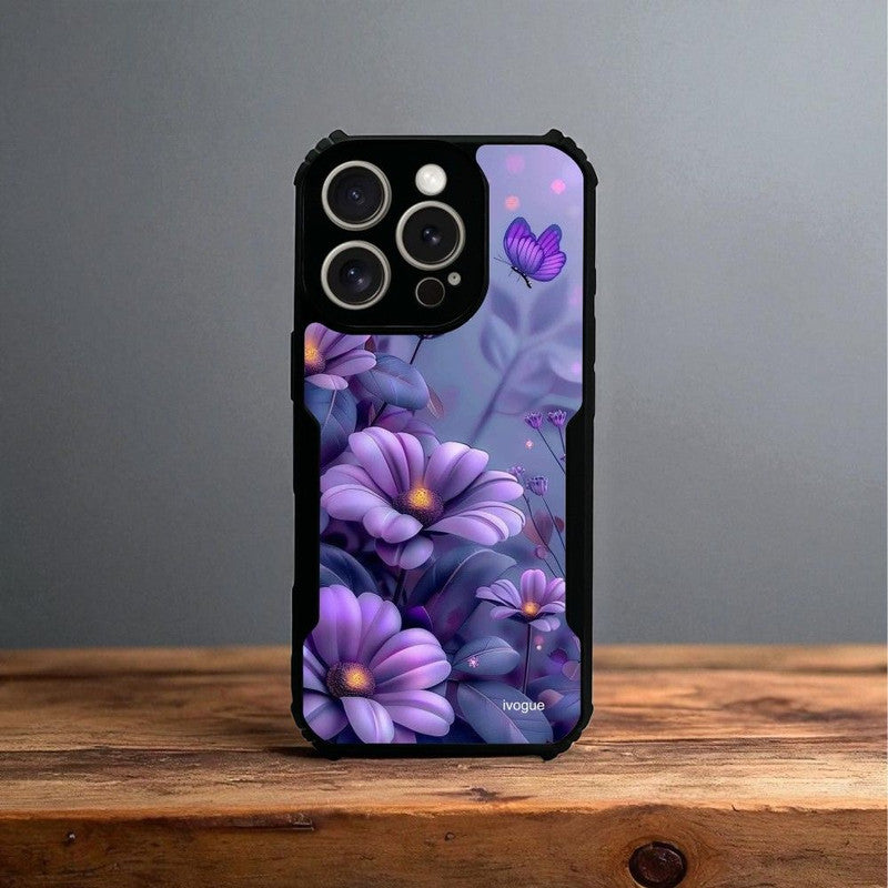 ivogue Purple Serenity Mobile Cover For Apple iphone 14 Pro