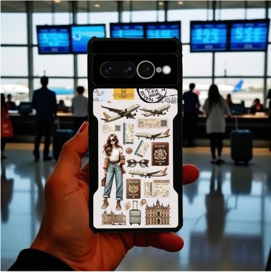 ivogue Travel Girl Vibes Mobile Cover For Google Pixel 7 Pro