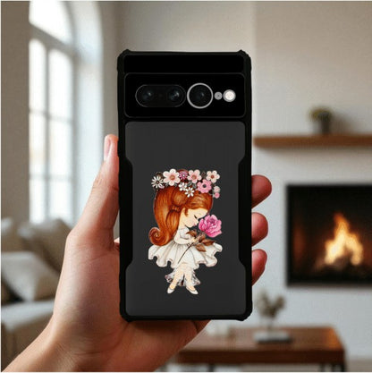 ivogue Flower Girl Mobile Cover For Google Pixel 7 Pro